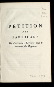 Cover of: Pe tition by France. Assemble e nationale constituante (1789-1791)