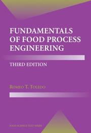 Cover of: Fundamentals of Food Process Engineering