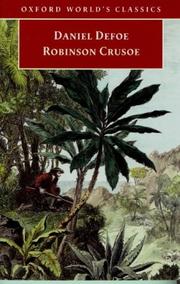 Cover of: The life and strange surprizing adventures of Robinson Crusoe of York, mariner by Daniel Defoe