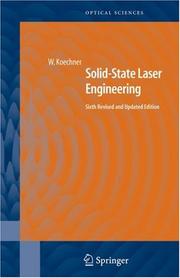 Cover of: Solid-State Laser Engineering (Springer Series in Optical Sciences)