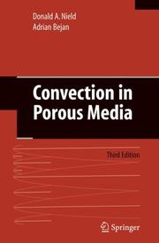Cover of: Convection in Porous Media