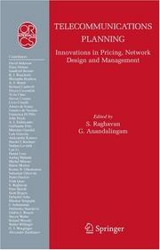 Cover of: Telecommunications Planning: Innovations in Pricing, Network Design and Management (Operations Research/Computer Science Interfaces Series)