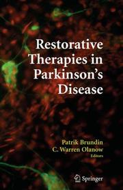 Cover of: Restorative Therapies in Parkinson's Disease