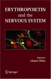 Cover of: Erythropoietin and the Nervous System by Ahmet Hoke
