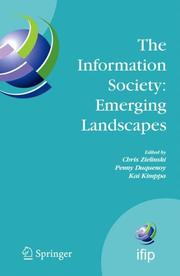 Cover of: The Information Society: Emerging Landscapes | 
