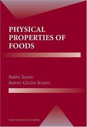 Cover of: Physical Properties of Foods (Food Science Texts Series)