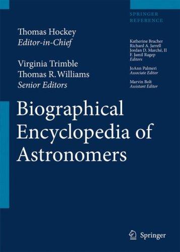 The Biographical Encyclopedia of Astronomers by 