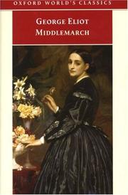 Cover of: Middlemarch (Oxford World