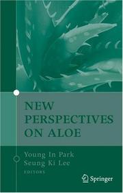 Cover of: New Perspectives on Aloe | 
