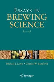 Cover of: Essays in Brewing Science