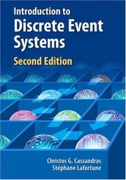 Cover of: Introduction to Discrete Event Systems