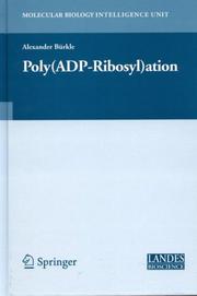 Poly(ADP-Ribosyl)ation by Alexander Bürkle