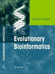 Cover of: Evolutionary Bioinformatics