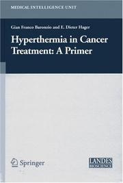 Cover of: Hyperthermia In Cancer Treatment by 