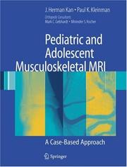 Cover of: Pediatric and Adolescent Musculoskeletal MRI: A Case-Based Approach