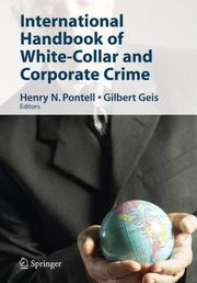 Cover of: International Handbook of White-Collar and Corporate Crime