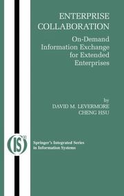 Cover of: Enterprise Collaboration | David M. Levermore