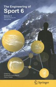 Cover of: Engineering of Sport 6: Volume 2: Developments for Disciplines (Engineering of Sport 6)