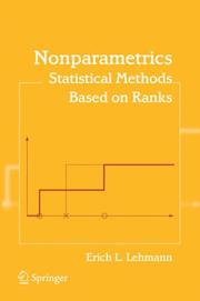 Cover of: Nonparametrics: Statistical Methods Based on Ranks