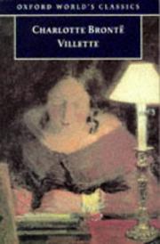 Cover of: Villette by Charlotte Brontë