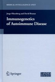 Cover of: Immunogenetics of Autoimmune Disease (Medical Intelligence Unit)