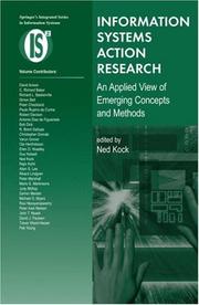 Cover of: Information Systems Action Research | Ned Kock