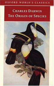 Cover of: The Origin of Species (Oxford World's Classics) by Charles Darwin