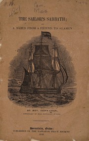 Cover of: The sailor's Sabbath; or, A word from a friend to seamen