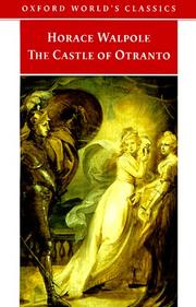 Cover of: The Castle of Otranto by Horace Walpole