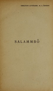 Cover of: Salammbô