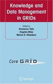 Cover of: Knowledge and Data Management in GRIDs