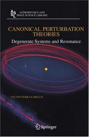 Canonical Perturbation Theories by Sylvio Ferraz-Mello