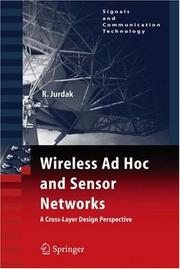 Wireless Ad Hoc and Sensor Networks by Raja Jurdak