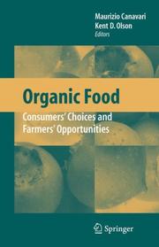 Cover of: Organic Food: Consumers' Choices and Farmers' Opportunities