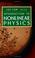 Cover of: Introduction to Nonlinear Physics
