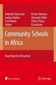 Cover of: Community Schools in Africa: Reaching the Unreached
