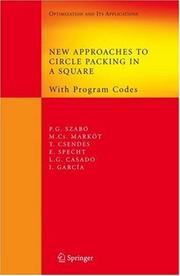 New approaches to circle packing in a square by T. Csendes, E. Specht