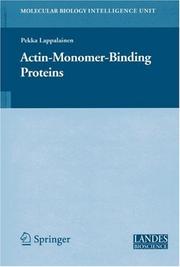 Cover of: Actin Monomer Binding Proteins