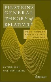 Cover of: Einstein's General Theory of Relativity by Oyvind Gron, Sigbjorn Hervik