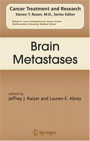 Cover of: Brain Metastases (Cancer Treatment and Research) by 