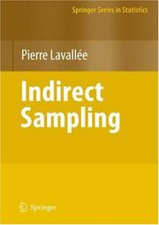 Cover of: Indirect Sampling