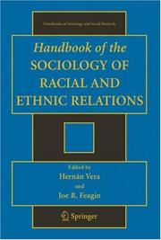 Cover of: Handbook of the Sociology of Racial and Ethnic Relations (Handbooks of Sociology and Social Research) (Handbooks of Sociology and Social Research)