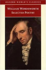 Cover of: Selected Poetry (Oxford World's Classics) by William Wordsworth