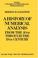 Cover of: A history of numerical analysis from the 16th through the 19th century