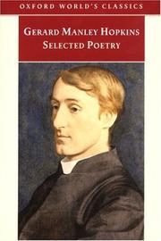 Cover of: Selected Poetry (Oxford World's Classics) by Gerard Manley Hopkins