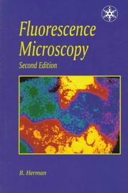 Cover of: Fluorescence microscopy