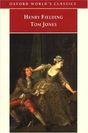 Cover of: Tom Jones (Oxford World's Classics) by Henry Fielding