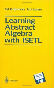 Cover of: Learning Abstract Algebra with ISETL