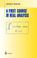Cover of: A First Course in Real Analysis (Undergraduate Texts in Mathematics)