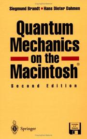 Cover of: Quantum mechanics on the Macintosh